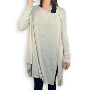 Free People Wool Cardigan Lightweight Red Wine Sweater Size Medium Versatile